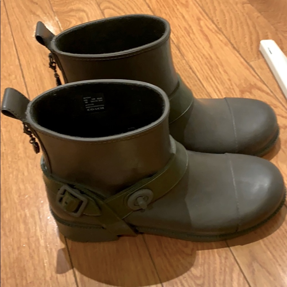 Rain boots from Coach